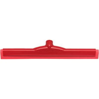 Carlisle 4156705 Sparta Spectrum 18 inch Red Double Foam Floor Squeegee with Plastic Frame