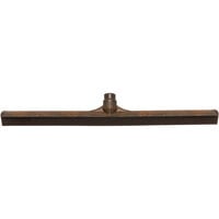 Carlisle 3656801 Sparta Spectrum 24 inch Brown Single Blade Rubber Squeegee with Plastic Frame