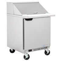 Beverage-Air SPE27HC-12M Elite Series 27" 1 Door Mega Top Refrigerated Sandwich Prep Table