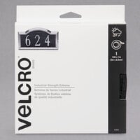 Velcro® 91843 Extreme 1 inch x 10' Black Hook and Loop Fastener Tape Roll