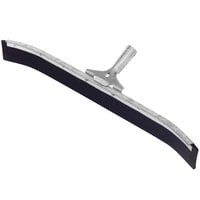 Rubbermaid FG9C3400BLA 24 inch Curved Black Rubber Floor Squeegee with Metal Frame