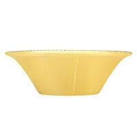 World Tableware FH-515B Farmhouse 20 oz. Round Butter Yellow Porcelain Soup Bowl - 12/Case