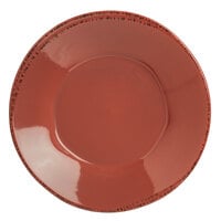 World Tableware FH-514R Farmhouse 27 oz. Round Barn Red Porcelain Soup and Salad Bowl - 12/Case