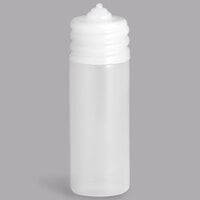 Tablecraft N20C 20 oz. Saferfood Solutions Clear Wide Mouth Squeeze Bottle with 63 mm Opening - 12/Pack