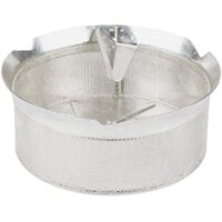 Tellier M5010 1/32 inch Perforated Replacement Sieve for # 5 Food Mill - Tin-Plated Steel