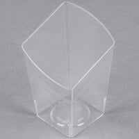 Fineline Tiny Temptations 6407-CL 2.2 oz. Tiny Trifles Clear Plastic Bowl - 200/Case