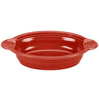 Fiesta® Dinnerware from Steelite International HL587326 Scarlet 13 oz. Oval China Baker / Casserole Dish - 4/Case