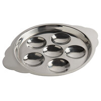 6-Well Stainless Steel Dish - 5 1/2 inch