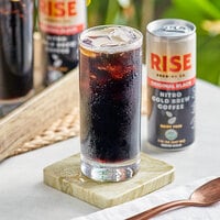 Rise Brewing Co. Organic Original Black Nitro Cold Brew Coffee 7 fl. oz. - 12/Case
