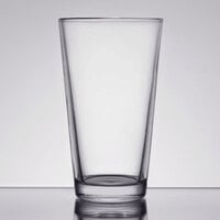 Anchor Hocking 16 oz. Rim Tempered Mixing Glass / Pint Glass - 24/Case