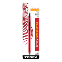 Zebra 45311 Sarasa Black Ink with Rose Gold Barrel 0.7mm Retractable Gel Pen