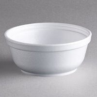 Dart 8B20 8 oz. Insulated White Customizable Foam Container - 1000/Case