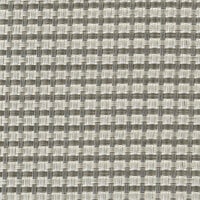 H. Risch, Inc. GA-3006 16 inch x 12 inch Dove Gray Woven Vinyl Rectangle Placemat - 12/Pack