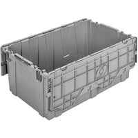 Choice 25 inch x 15 inch x 12 inch Gray Chafer / Storage Box
