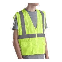 Cordova Customizable Lime Class 2 High Visibility Surveyor's Mesh Safety Vest - XL