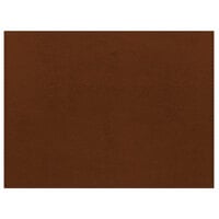 H. Risch, Inc. PLACEMATDX-TAMBURNTSIENNA Tamarac 16" x 12" Customizable Burnt Sienna Premium Sewn Faux Leather Rectangle Placemat