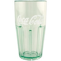 GET 9922-JC Bahama 22 oz. Jade Coca-Cola® SAN Plastic Tumbler - 72/Case