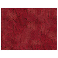 H. Risch, Inc. PLACEMATDX-DRIFTWOODSCARLET 16 inch x 12 inch Customizable Scarlet Driftwood Premium Sewn Vinyl Rectangle Placemat