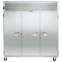 Traulsen G30011 77 inch G Series Solid Door Reach-In Refrigerator with Left / Left / Right Hinged Doors