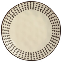 World Tableware DULCET-2C Dulcet 8 5/8 inch Cream Stoneware Salad Plate - 12/Case