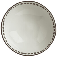 World Tableware DULCET-5G Dulcet 50 oz. Gray Stoneware Serving Bowl - 12/Case