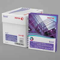 Xerox 3R13038 Bold Professional 8 1/2 inch x 11 inch White Ream of 24# Multipurpose Paper - 500 Sheets