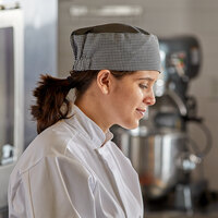 Skull Cap Chefs Catering Hats Cook Food Preparation Kitchen Head Covered 
