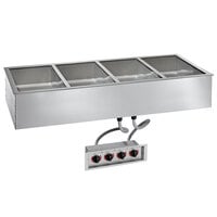 Alto-Shaam 400-HWI/D6 4 Pan Drop-In Hot Food Well for 6 inch Deep Pans - 208-240V