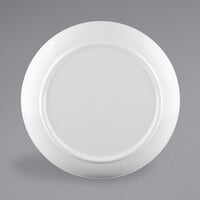 Elite Global Solutions B1014R Santorini White 10 1/4 inch Round Melamine Coupe Plate - 6/Case
