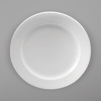 Oneida R4220000162 Royale 11 7/8 inch Bright White Porcelain Plate - 12/Case