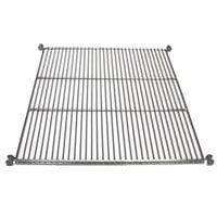 True 919450 Stainless Steel Wire Shelf with Shelf Supports - 25 inch x 28 13/16 inch