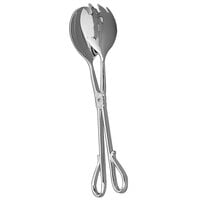 Tabletop Classics by Walco ACSS1034 10 1/2 inch Jumbo Stainless Steel Heavy Weight Salad Tongs