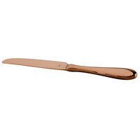Master's Gauge by World Tableware 939 5502 Santa Cruz Copper 9 1/4 inch 18/10 Dinner Knife - 12/Case