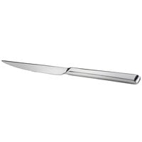Master's Gauge by World Tableware 947 5762 Santorini Mirror 9 1/2 inch 18/10 Stainless Steel Extra Heavy Weight Steak Knife - 12/Case