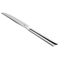 Master's Gauge by World Tableware 947 554 Santorini Mirror 7 1/4 inch 18/10 Stainless Steel Extra Heavy Weight Bread / Butter Knife - 12/Case