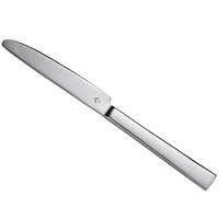 Master's Gauge by World Tableware 947 5921 Santorini Mirror 9 5/8 inch 18/10 Stainless Steel Extra Heavy Weight Dinner Knife - 12/Case