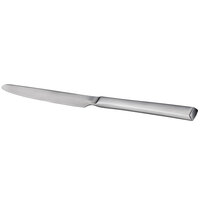 Master's Gauge by World Tableware 946 5921 Santorini Satin 9 5/8 inch 18/10 Stainless Steel Extra Heavy Weight Dinner Knife - 12/Case