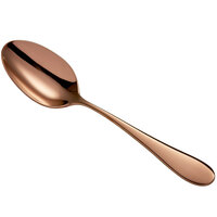 Master's Gauge by World Tableware 939 002 Santa Cruz Copper 7 1/8 inch 18/10 Dessert Spoon - 12/Case