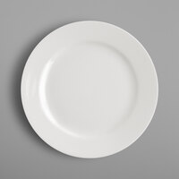 RAK Porcelain BAFP19 Banquet 7 1/2 inch Ivory Porcelain Flat Plate - 24/Case
