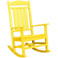 POLYWOOD R100LE Lemon Presidential Rocking Chair