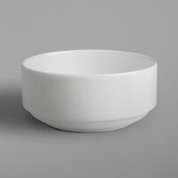 RAK Porcelain BACS01 Banquet 10.2 oz. Ivory Porcelain Bowl - 6/Case