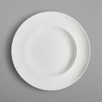 RAK Porcelain CLDP30 Classic Gourmet 11 13/16 inch Ivory Porcelain Deep Plate - 6/Case