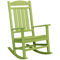 POLYWOOD R100LI Lime Presidential Rocking Chair