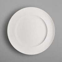 RAK Porcelain CLFP19 Classic Gourmet 7 1/2" Ivory Porcelain Flat Plate - 24/Case