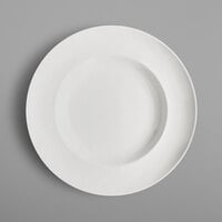 RAK Porcelain CLDP24 Classic Gourmet 9 1/2 inch Ivory Porcelain Deep Plate - 12/Case