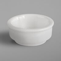 RAK Porcelain BABR03 Banquet 2.1 oz. Ivory Porcelain Stackable Ramekin - 12/Case