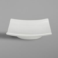 RAK Porcelain BATW02 Banquet 6 5/8 inch Ivory Porcelain Napkin Holder - 12/Case