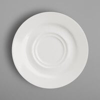 RAK Porcelain BAST01 Banquet 6 11/16" Ivory Porcelain Saucer - 12/Case