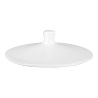 RAK Porcelain Fine Dine 5 5/8" Ivory Porcelain Bowl Lid - 12/Case