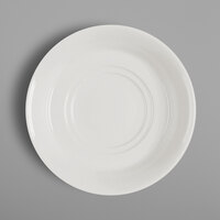 RAK Porcelain FDSA17 Fine Dine 6 3/4 inch Ivory Porcelain Saucer - 12/Case